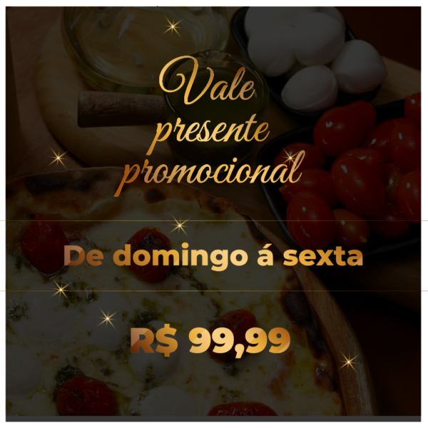 Voucher Promocional- Domingo a Sexta R$ 99,99